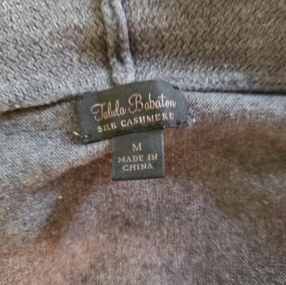 Aritzia grey wrap cardigan - Picture 2 of 3